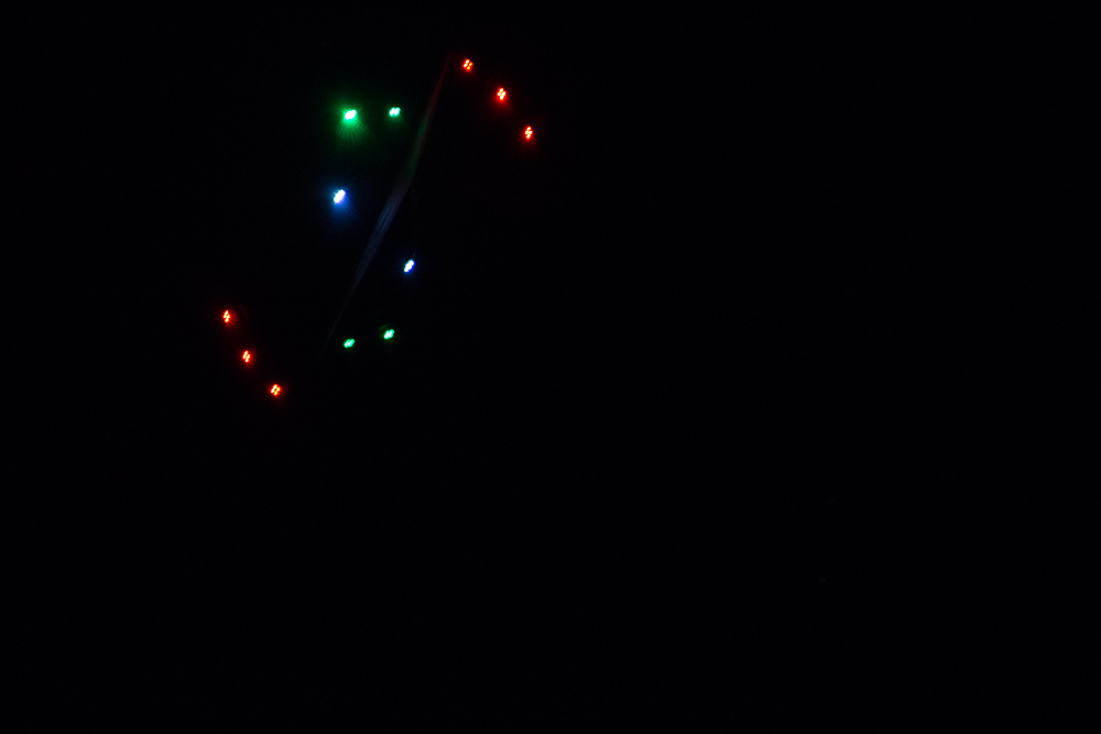 Delta LED,Magic Illusion Circle 96 LED,Parachute doek (Soft Military Type)