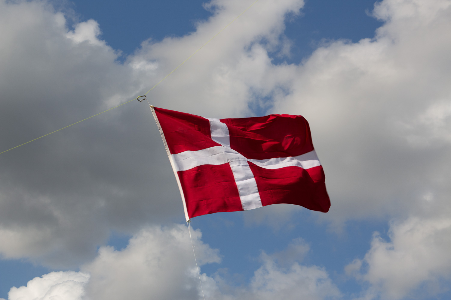 Flag,Danabrog (Danmark),Katoen